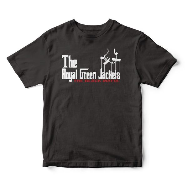Design For God Father Fans - Royal Green Jacket Black Mafia T-Shirt