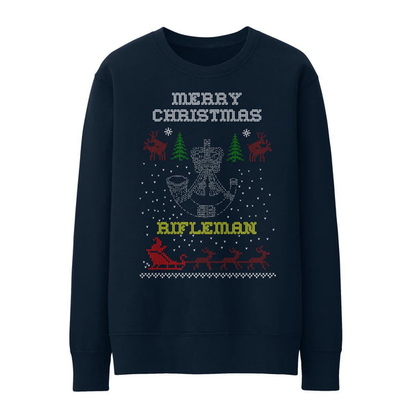 Merry Christmas Rifleman Festive Jumper