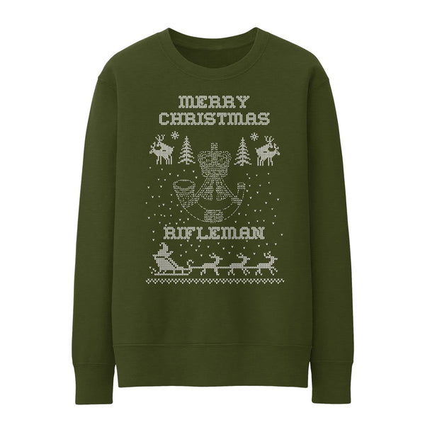 Merry Christmas Rifleman Jumper