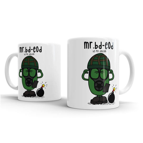 Retro Design For the Mister Characters Fan Bomb Disposal - BD-EOD RESP Mug