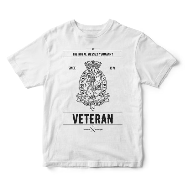 P.I.G The Royal Wessex Yeomanry Veteran *034* T-shirt
